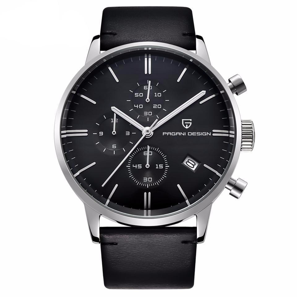 "Roberto" Luxury Leather Watch