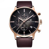 "Roberto" Luxury Leather Watch