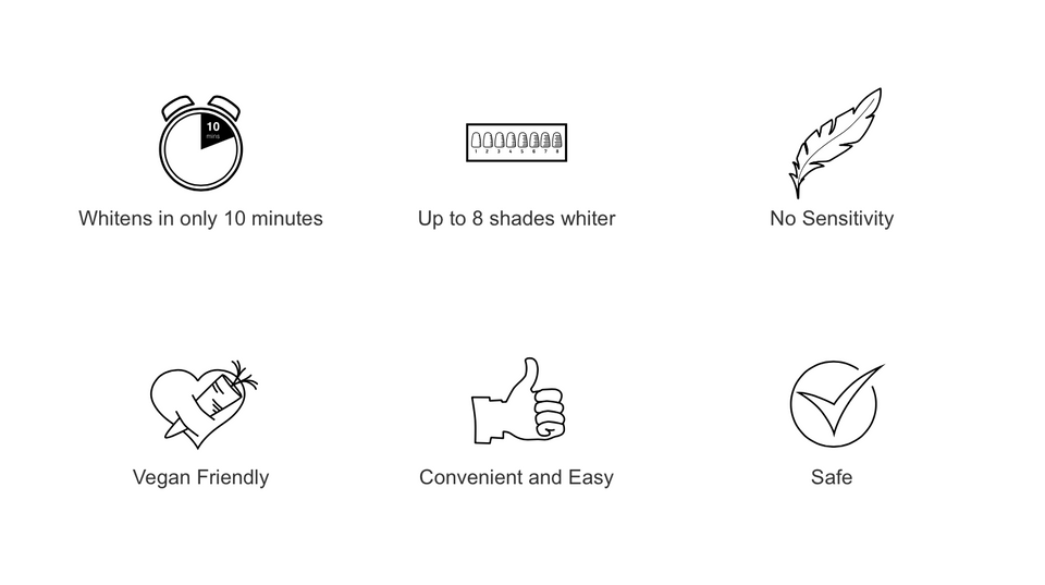 Teeth Whitening Kit 35% Peroxide 6 LED Whitelight Woman Cosmetic makeup Teeth Kit Dental Care Health Oral Hygiene