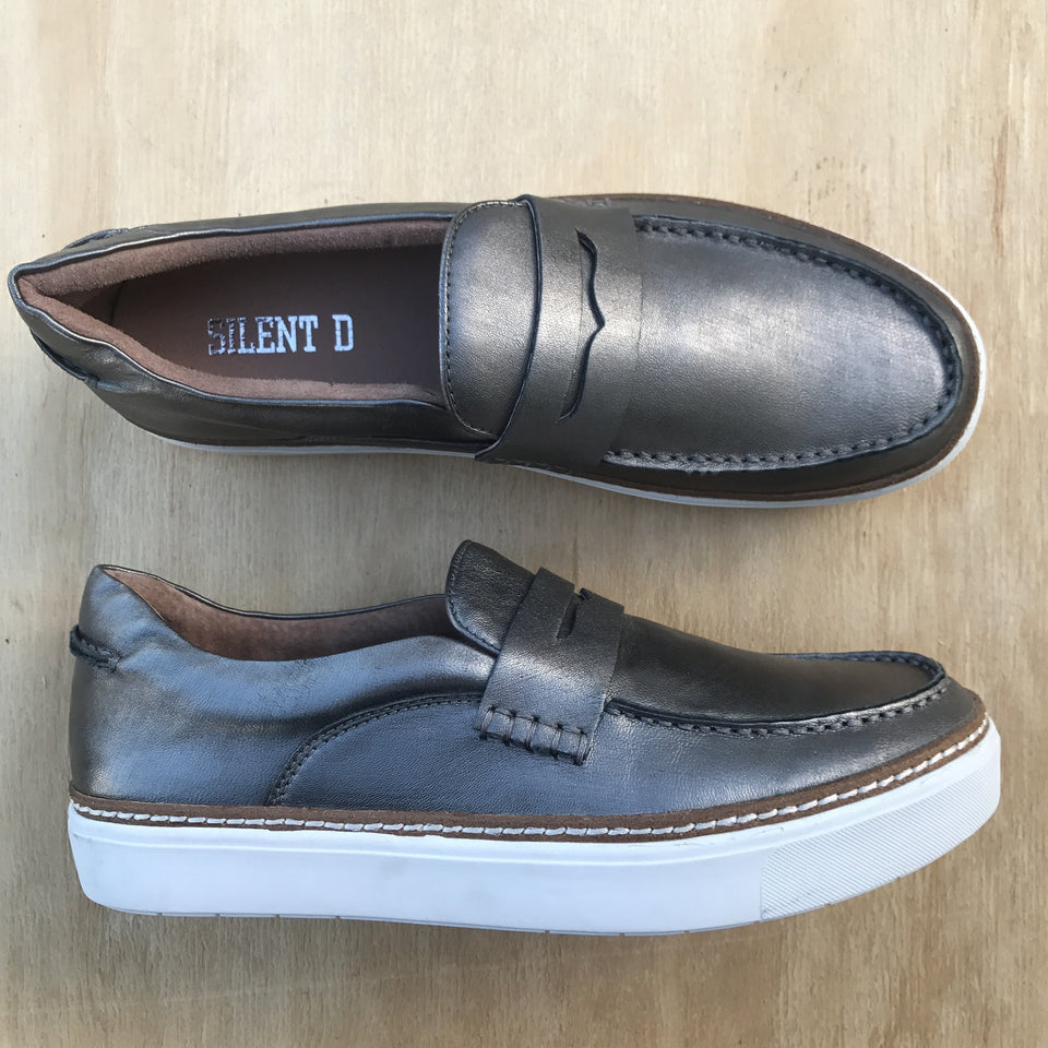 SILENT D YUKIO Pewter Leather