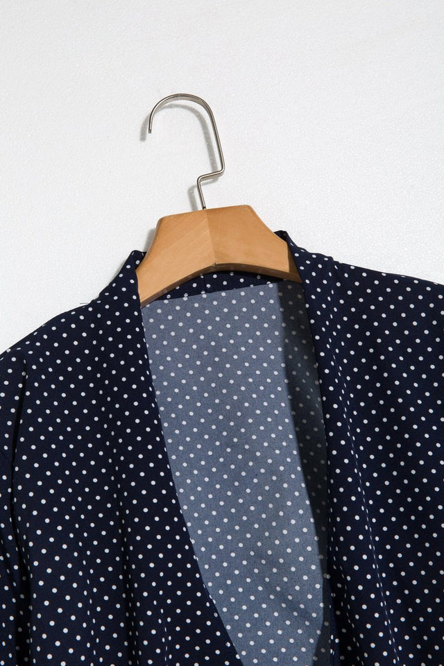 Alaue Leisure Dots Printed Shirts