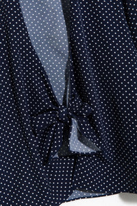 Alaue Leisure Dots Printed Shirts