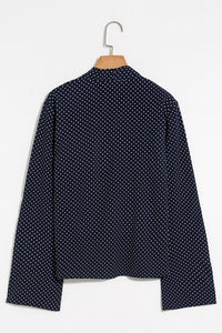 Alaue Leisure Dots Printed Shirts